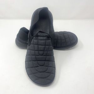 Merrell Men's Quilted Nylon Hut Mocs Black Shoes Size 11